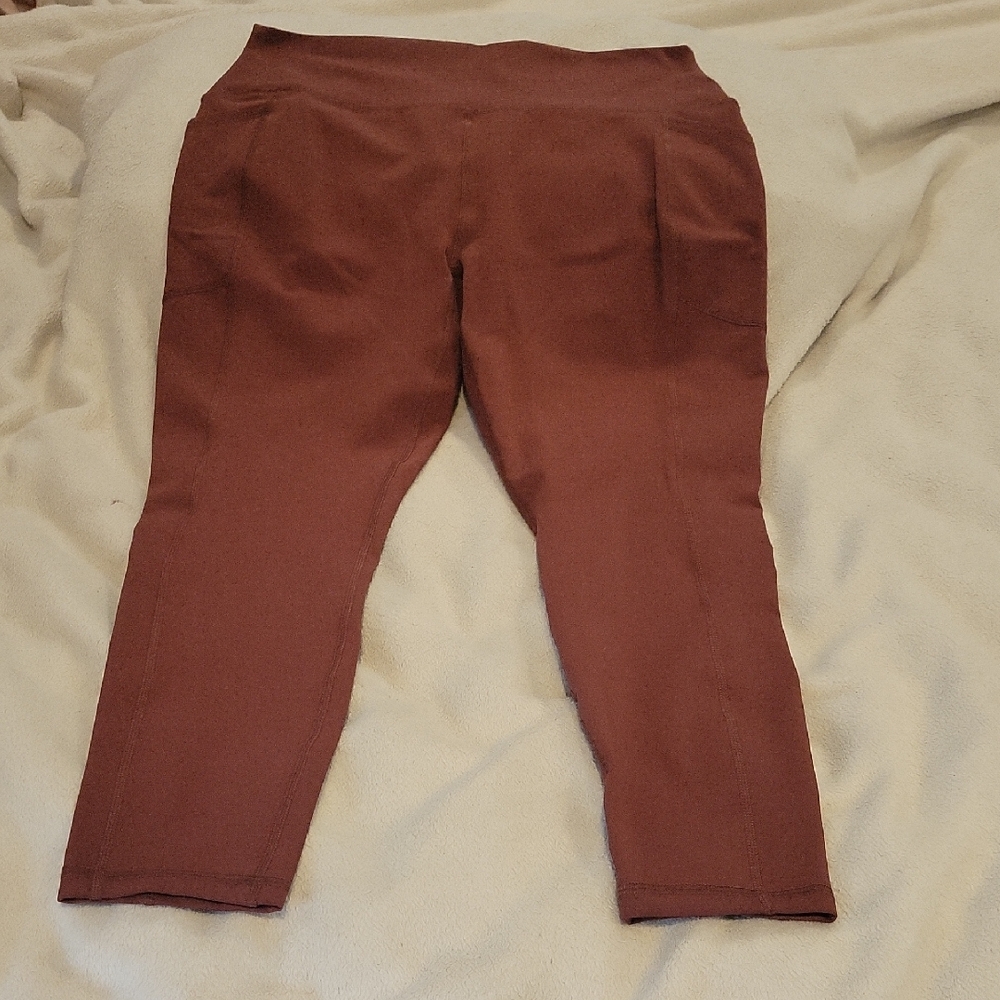 RBX Women's Cropped Brown Pants